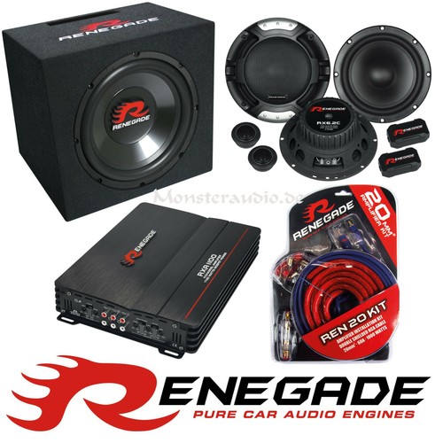 Renegade set 30cm subwoofer - renegade,