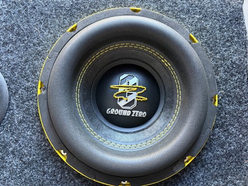 Ground zero subwoofer - zero, gzhw