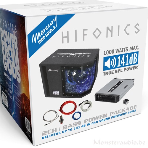 Hifonics 1000 watt basspack - watt,
