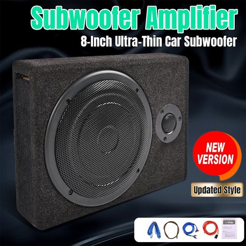800w auto aktiv subwoofer - aktiv,