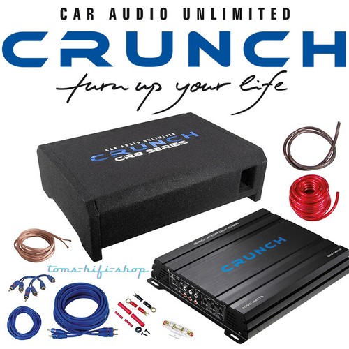 Crunch cbp1000f 1000 watt bass - watt,