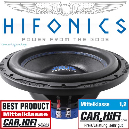 Hifonics 30cm subwoofer 300 - hifonics,