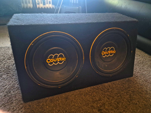 Coustic doppel subwoofer ohm - doppel, 4