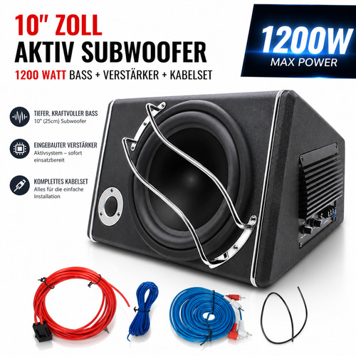 Zoll aktiv subwoofer 1200 - 10,