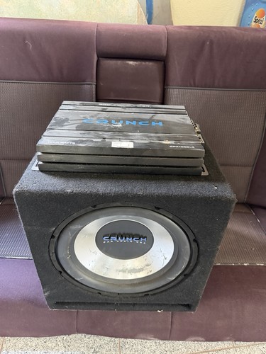 Crunch gpx350 subwoofer - gpx350,